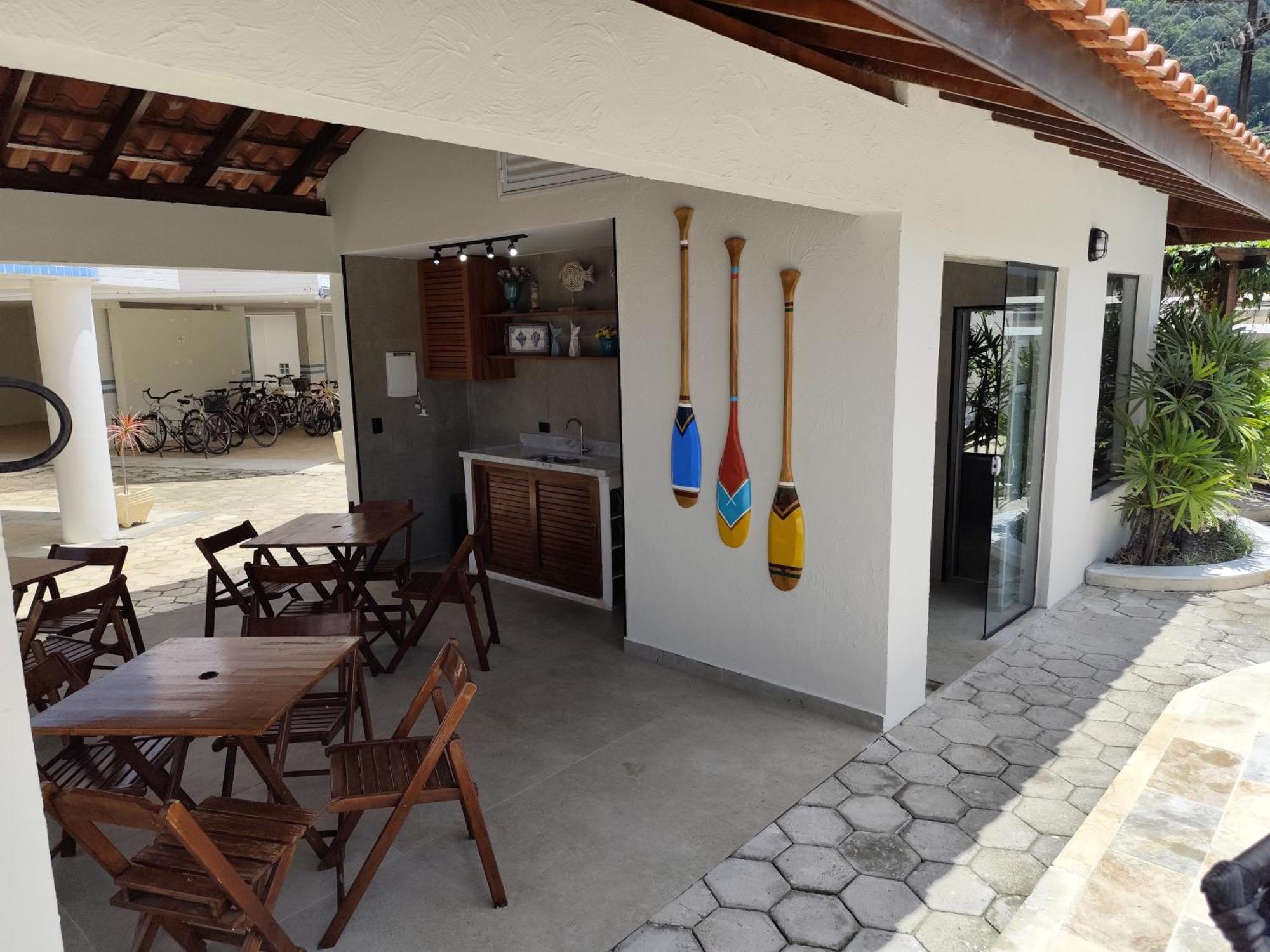 Apto Com Ar-Cond E Piscina A 100 M Praia Da Enseada Ubatuba Exterior foto